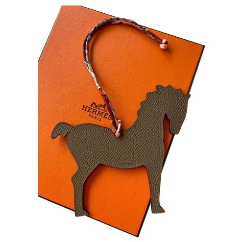 hermes charm bag|hermes leather horse bag charm.